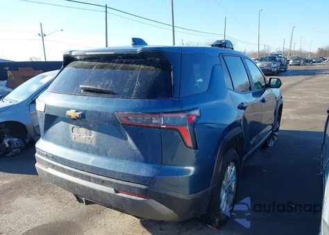 2025 Chevrolet Equinox Awd Lt из США, поврежденный, VIN 3GNAXPEG3SL117325